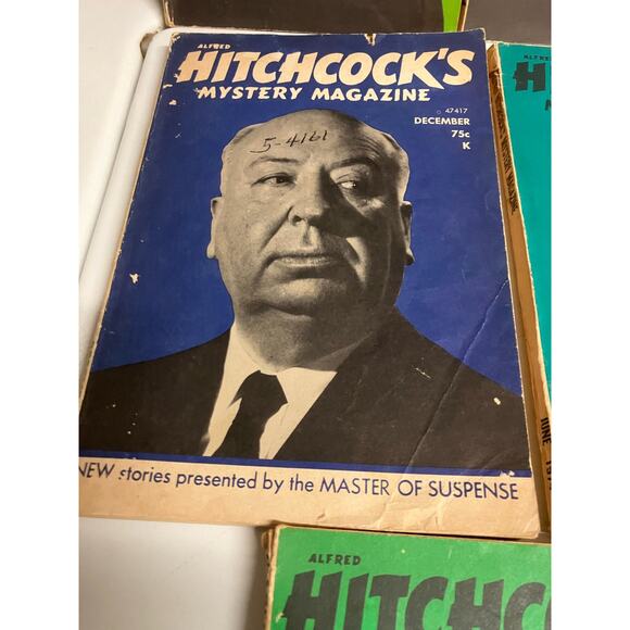 Alfred Hitchcock Mystery Magazine Lot 1974 Vintage, Thriller, Horror, VTG, 70s - Picture 7 of 10